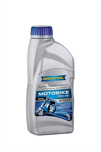 Моторное масло RAVENOL Motobike 4-T Ester SAE 10W40 (1л) new 1172112-001 1172112-001-01-999