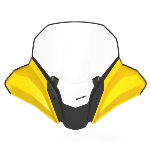Стекло ветровое для квадроцикла BRP Outlander Renegade G2 желтое 715001937