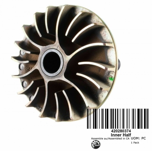 Шкив ведущего вариатора внутренний оригинальный для квадроциклов Can-Am 420280374