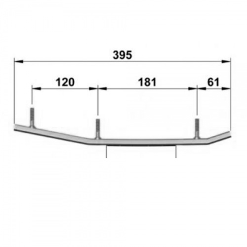 Коньки лыж усиленные (160 мм) Sledex для снегохода Polaris 2879025   EPI3-1300   WPI-1300 9545-03 SLD-0081-016