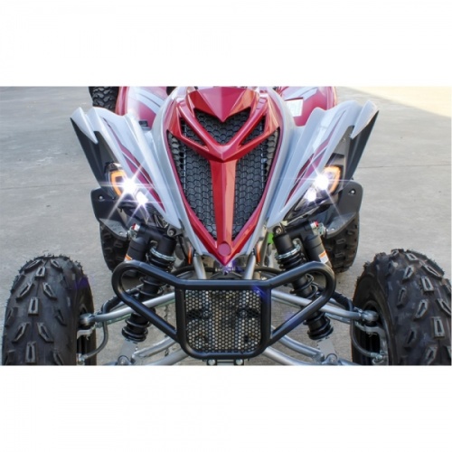 Комплект тюнинговых диодных фар с поворотниками Yamaha Raptor 700 350  YFZ450  Wolverine 450 350 5TG-84110-00-00  5TG-84110-01-00  5TG-84110-02-00  5TG-84110-03-00 + 5TG-84310-00-00  5TG-84310-01-00  5TG-84310-02-00  5TG-84310-03-00 Kemimoto B0801-02401CL
