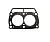Прокладка головки блока цилиндров для квадроцикла Polaris RANGER RZR SPORTSMAN 800 5254357