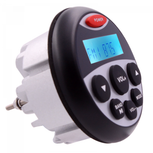 Магнитола влагозащищенная Hasda с bluetooth и aux 4 x 50W H-808