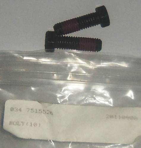 Болт крепления ролика для снгегохода Polaris WideTrak LX IQ INDY  7515526 7517731
