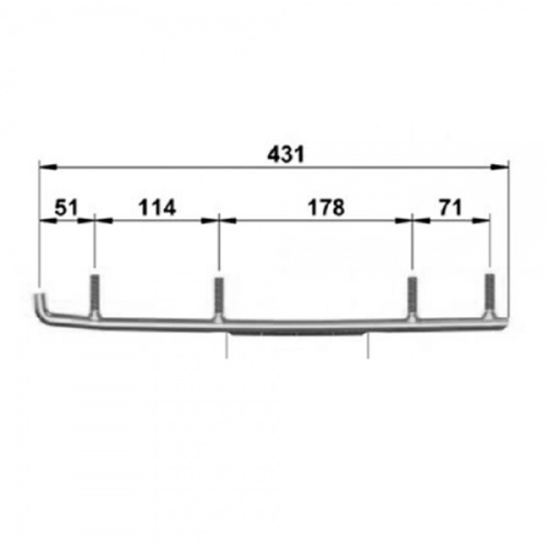 Коньки лыж усиленные (160 мм) Sledex для снегохода Arctic Сat 8JP-F3731-00-00   2703-375   1703-218   1703-848   1703-849   0703-871   EAT3-9975   WAT-9975 9308-03 SLD-0081-010