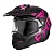 Шлем с подогревом визора FXR TORQUE X TEAM Black Electric Pink 230635-1094 Размер M