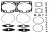 Комплект прокладок верхний Arctic Cat SPI SM-09535T