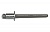 Заклепка стальная D4.76 L1.6-3.2  RIVET-POP 3 16 390402400