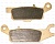 Тормозные колодки квадроцикла Yamaha Grizzly задние левые FA445 3B4-W0046-00-00