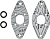 09-719115 SPI Комплект Прокладок RAVE Клапанов Для Ski Doo 420430110, 420931542