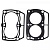 Комплект прокладок верхний Niche для квадроцикла Polaris Sportsman   RZR 800 5254357 5247360 519-KGS2267K