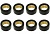 Грузик ведущего вариатора квадроцикла Yamaha Grizzly 700 Viking 700 Wolverine 700 3B4-17632-00-00 3B4-17632-01-00 AT-03410