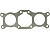 Прокладка выхлопного коллектора снегохода Polaris SM-02054 OEM# 5813549