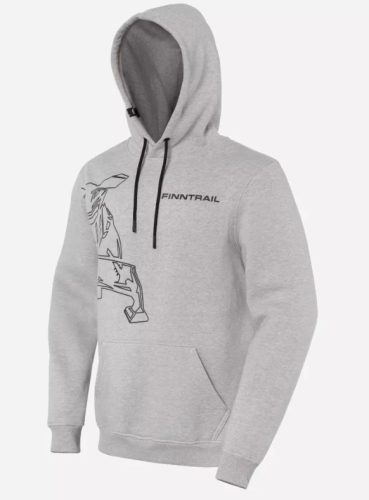 Худи Finntrail Snowmobile 6815 Grey Размер M