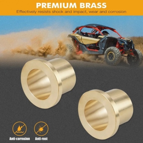 Втулки рычагов усиленные латунные BRP Can-Am Maverick X3 2017+ 706201659 706204409 706202257 50-1175