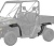 Расширители арок Kemimoto для квадроцикла Can-am Defender 715006821 715002424 B0103-01001BK