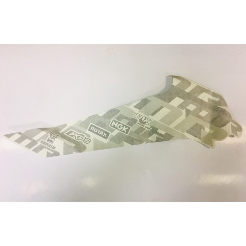 Наклейка правая квадроцикла BRP Outlander XMR 1000 (Red White Black) 704906045