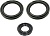 Комплект сальников редуктора Bronco для квадроцикла Yamaha grizzly 660 AT-03583 93102-65004-00 93102-35009-00 25-2045-5