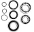 Комплект подшипников КПП Yamaha 93102-40367-00, 93106-40027-00, 93102-40014-00 93102-35318-00, 93102-35473-00 93210-22164-00, 93210-22298-00 93210-29282-00 93306-20504-00, 93306-20511-00, 93306-205YX-00, 93306-20532-00 93306-20601-00, 93306-20607-00, 9330