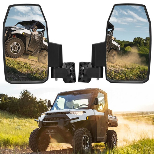 Зеркала заднего вида на профильную трубу Kemimoto для Polaris Ranger 900 1000 General B0106-07101BK