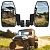 Зеркала заднего вида на профильную трубу Kemimoto для Polaris Ranger 900 1000 General B0106-07101BK