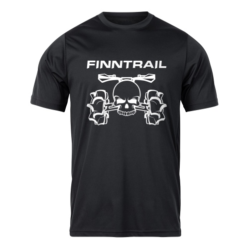 Футболка Finntrail ATV Skull 6707 Black Размер XL