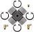 19-1017 ALL BALLS Крестовина Кардана Для BRP Can Am 715900278, 703500846, 715900270