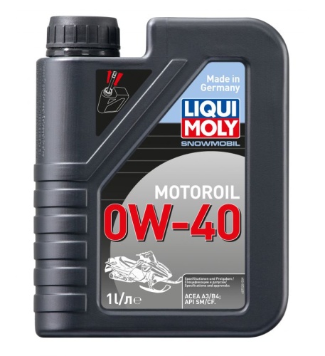 7520 LIQUI MOLY Snowmobil Motoroil Масло Моторное Синтетическое 4Т Четырехтактное SAE 0W-40 1 Литр