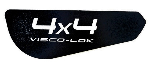 Наклейка на квадроцикл BRP Visco-Lok 704902083 704905747